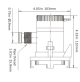 Bilge Pump 12V 350 GPH- BP1-G350-02 - Seaflo